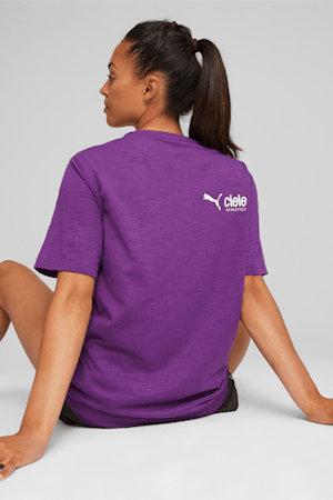 T-shirt de course PUMA x CIELE « The Work is the Work », Purple Pop, extralarge